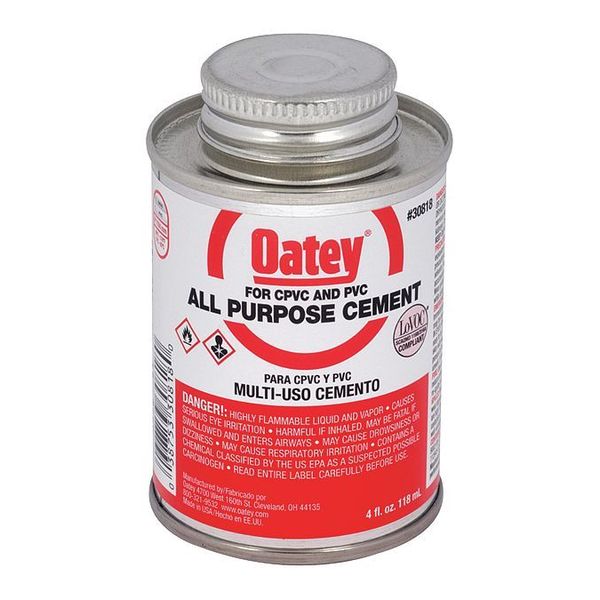 All Purpose Cement, Clear, M, gal.
