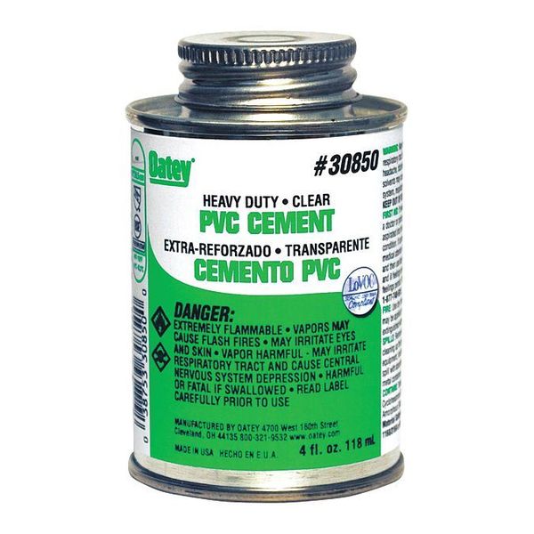 PVC HD Clear Cement, gal.