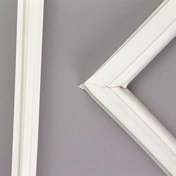 Refrigerator Door Gasket, White