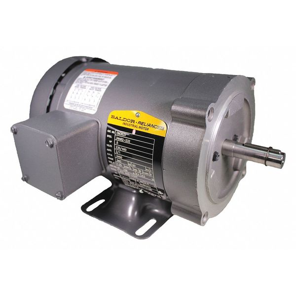 Motor, .5HP, 3450rpm, 3PH, 60Hz, 56C, TEFC