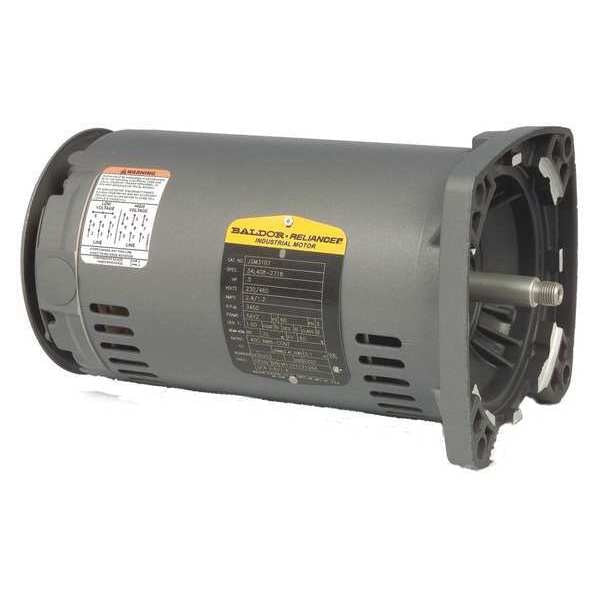 Motor, 1.5HP, 3450rpm, 3PH, 60Hz, 56YZ, Open