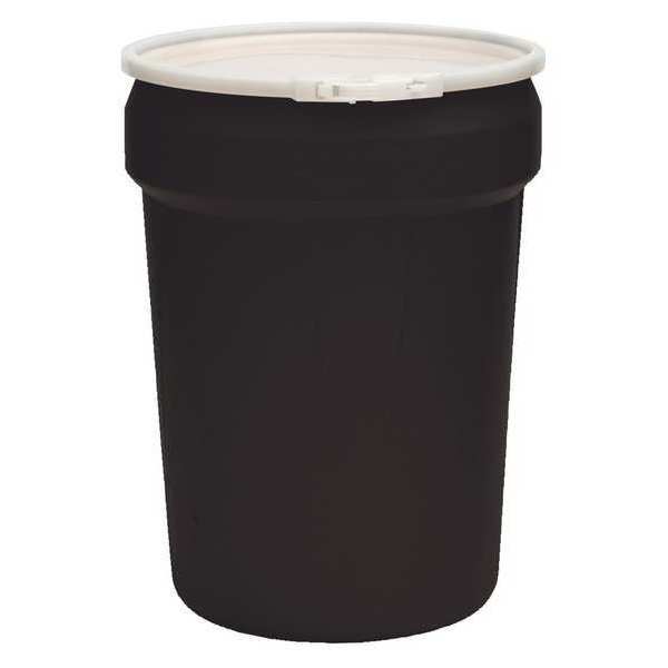 Open Head Poly Drum, w/Lock Ring, 30 gal., 30 gal, High-Density-Polyethylene