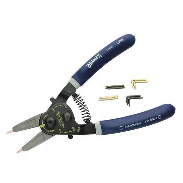 Williams Retaining Ring Pliers Set, 2pcs.