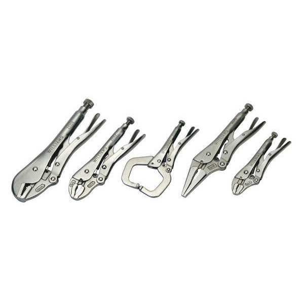 5 in, 6 in, 7 in, 9 in, 10 in Locking Plier Set