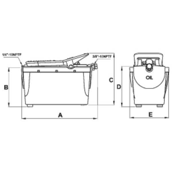 Williams Air Pump, 36.6 cu