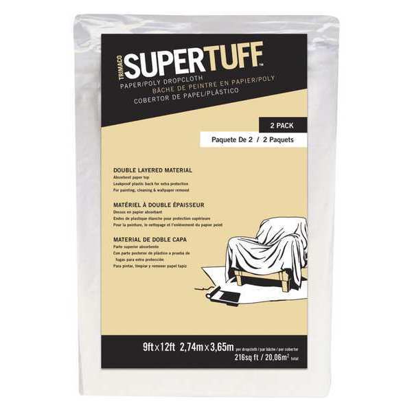 Disposable Paper, Poly Drop, 9x12, PK24