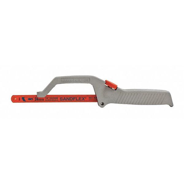 Bahco Mini Hacksaw Handle, Aluminum, 10