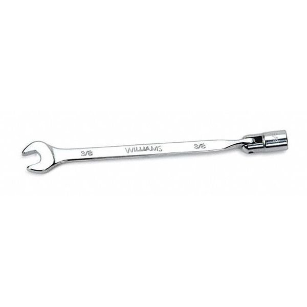 Williams Flex-Head Combo Wrench, 3/8