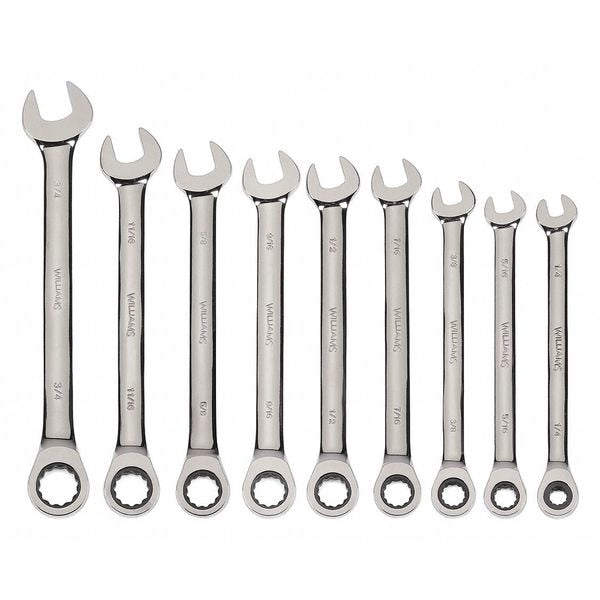 Williams Combo Ratchet Wrench, 1/2