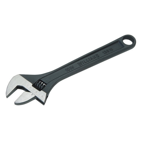 Williams Adjustable Wrench, Black, 15