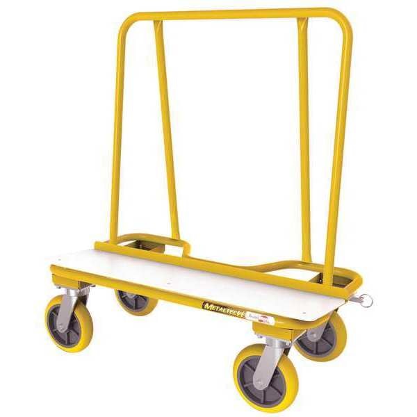 Weld Frame Resid Drywall Cart, 2000 lbs.