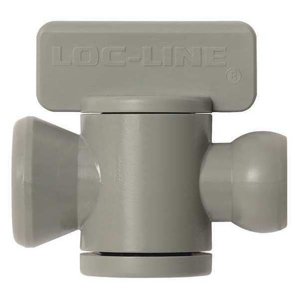 In-Line Valve, Gray, 1/4