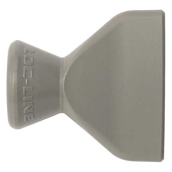 Straight Flow Nozzle, Gray, 1