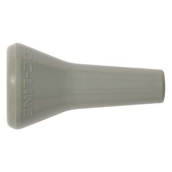 Round Nozzle, Gray, 1/8