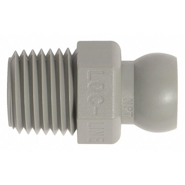 NPT Connector, Gray, 1/4