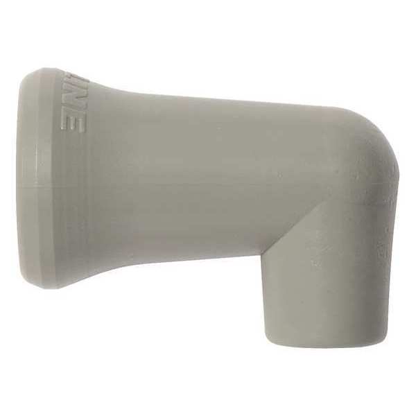 Nozzle, 90 Degree, Gray, 1/4