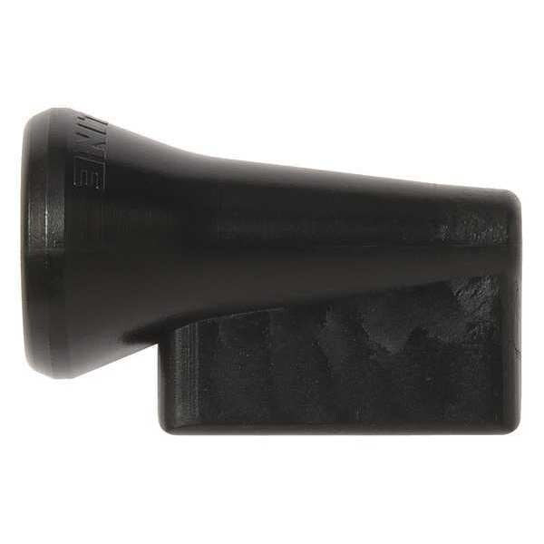 Spray Bar Nozzle, 90 Degree, Blk, 1/4