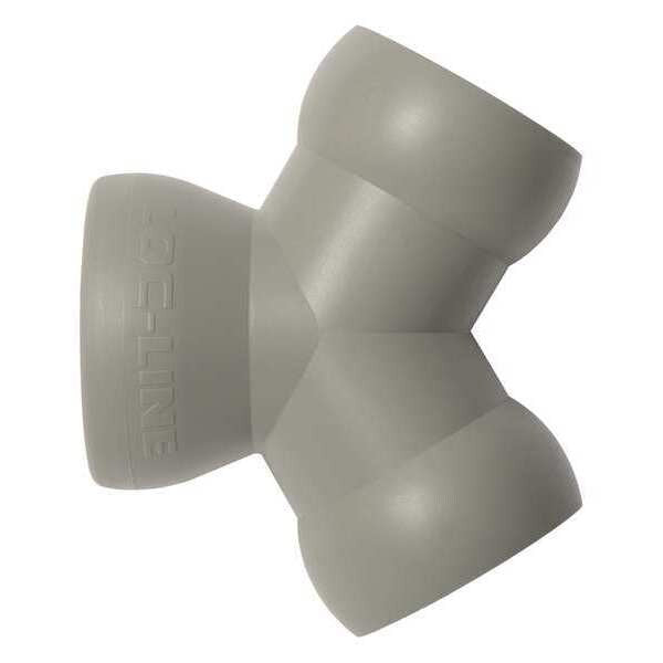 Y Fitting, Gray, 3/4
