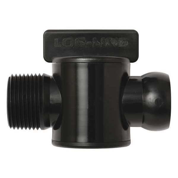 Male NPT Valve, Black, 3/4