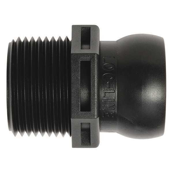 NPT Connector, Black, 3/4