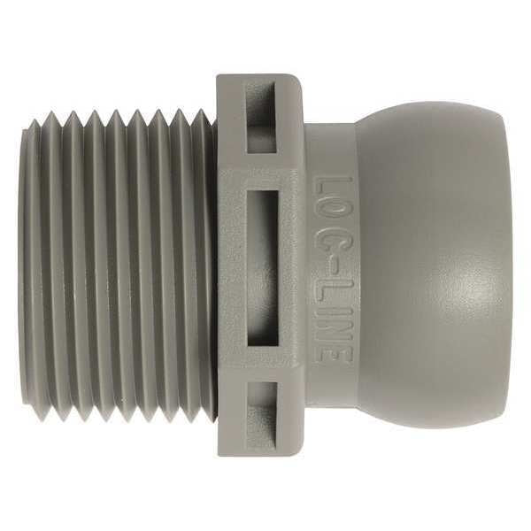 NPT Connector, Gray, 3/4