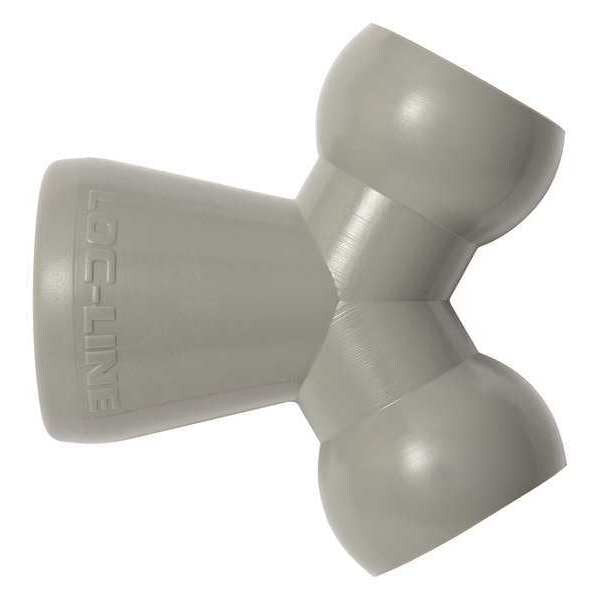 Y Fitting, Gray, 1/2