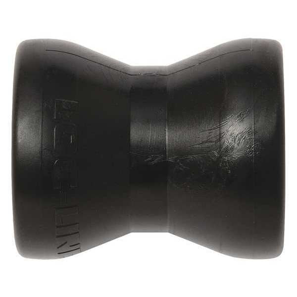 Double Socket, Black, 1/2