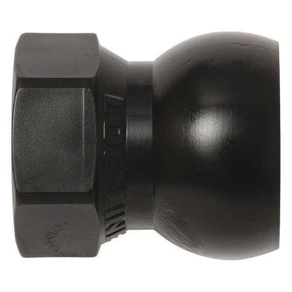 SAE Flare Nut Adapter, Black, 3/8
