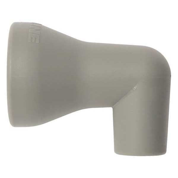 Nozzle, 90 Degree, Gray, 3/8