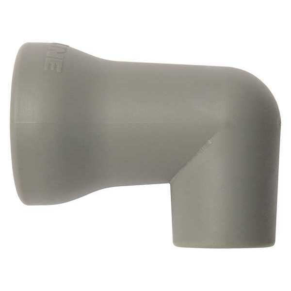 Nozzle, 90 Degree, Gray, 1/2