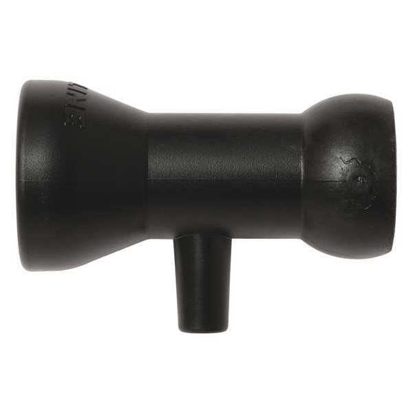 Side Flow Nozzle, Black, 1/2