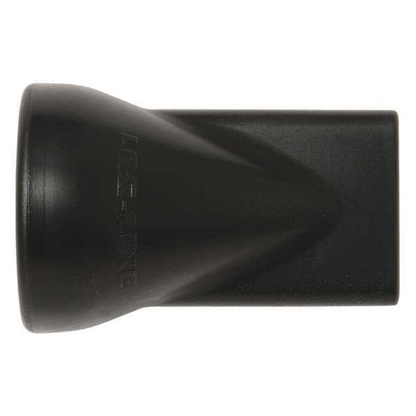 Flat Slot 80 Nozzle, Black, 1/2