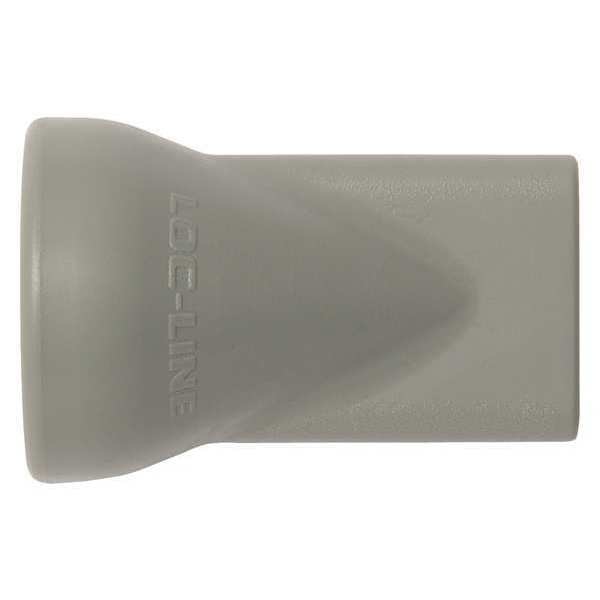 Flat Slot 125 Nozzle, Gray, 1/2