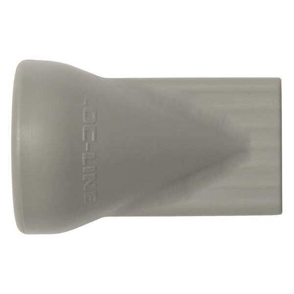 Flat 7 Hole Nozzle, Gray, 1/2