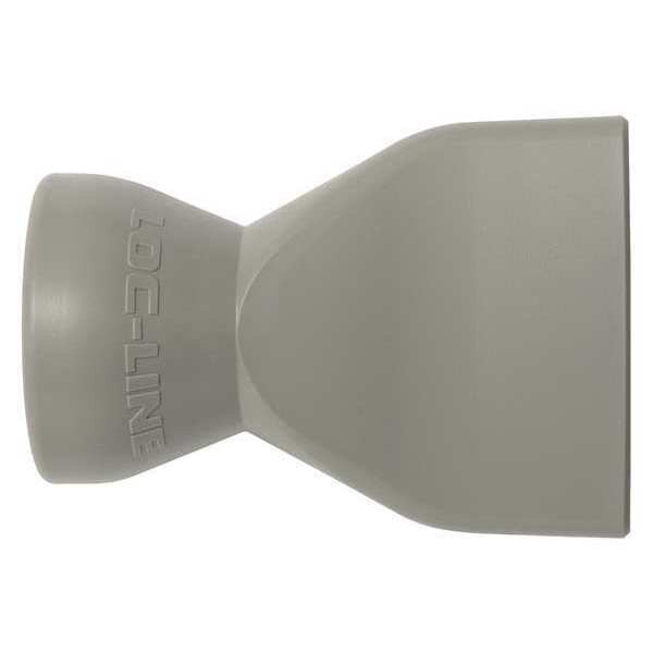 Straight Flow Nozzle, Gray, 1-1/4