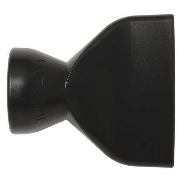 Straight Flow Nozzle, Black, 1-5/8