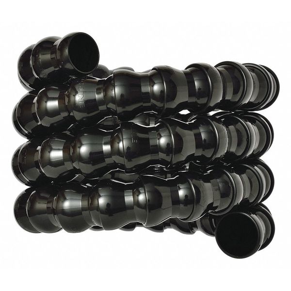 Hose, Black, 3/4