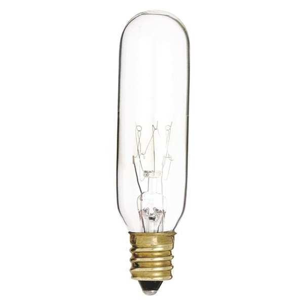 Incandescent, 25W, T10, 120V, PK6