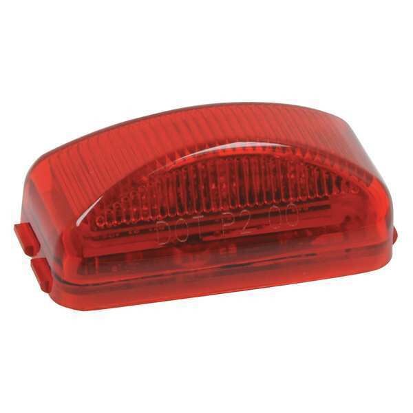 LED Sealed Light, w/2 Plug, 2.5x1.25, Color: Red