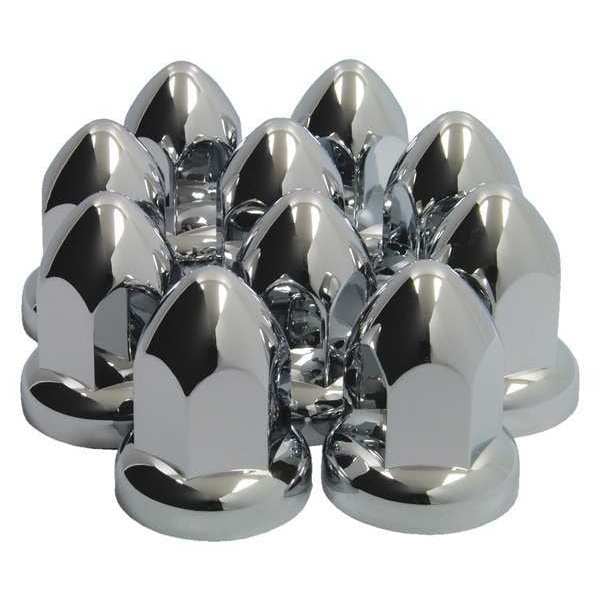 Flanged Chrome Plated ABS Plastic, 33mm