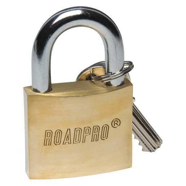 Solid Brass Padlock, 50mm, 1 Shackle