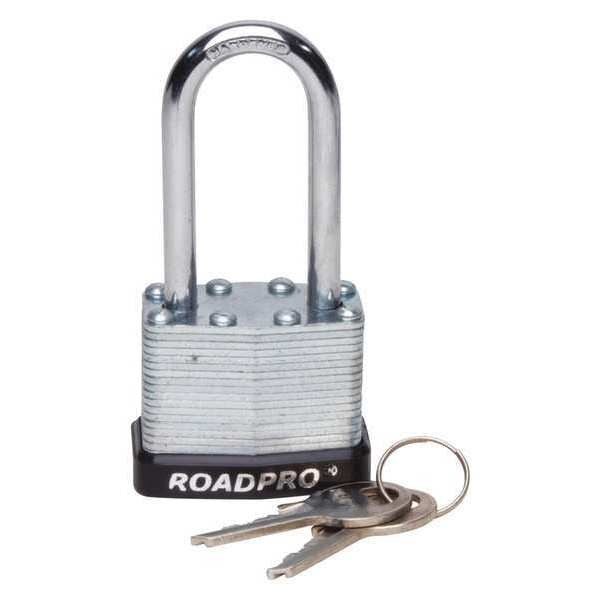 Laminated Steel Padlock, w/Bumper, 40mm