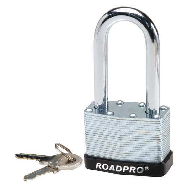 Laminated Steel Padlock, w/Bumper, 50mm
