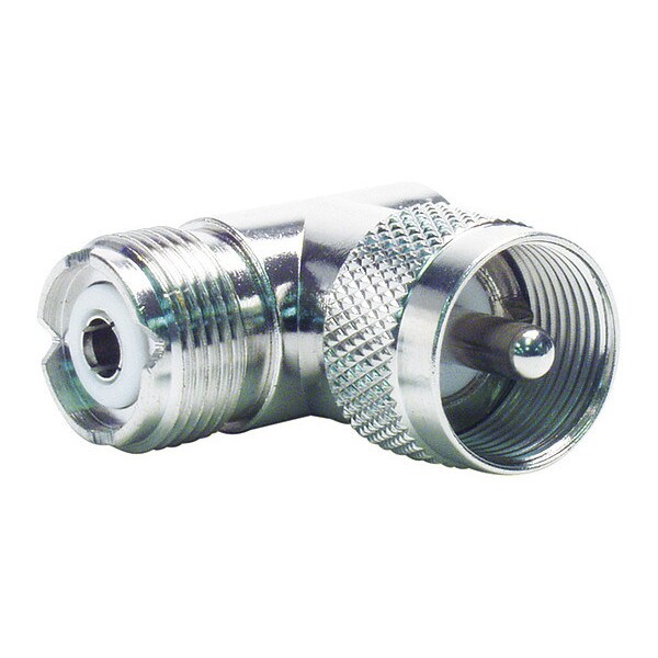 L Connector to SO-239 Connector, 90 Deg