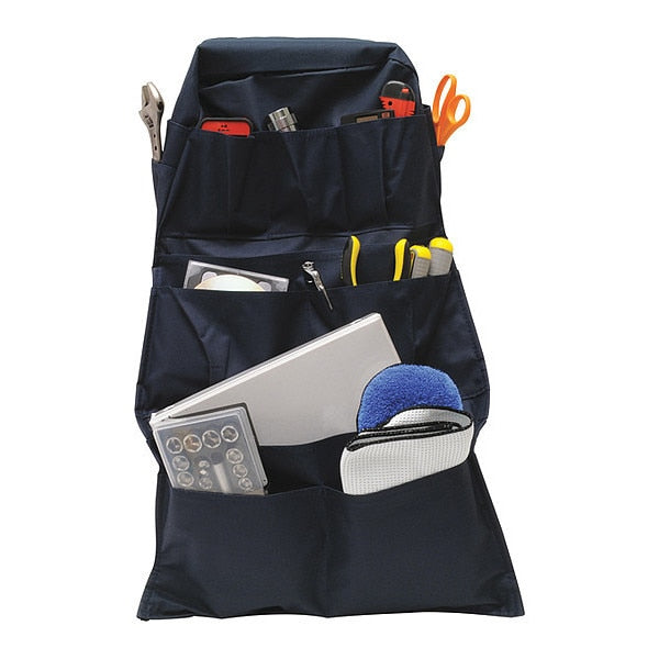 Pocket Seat-Back Organizer, 14, Blue