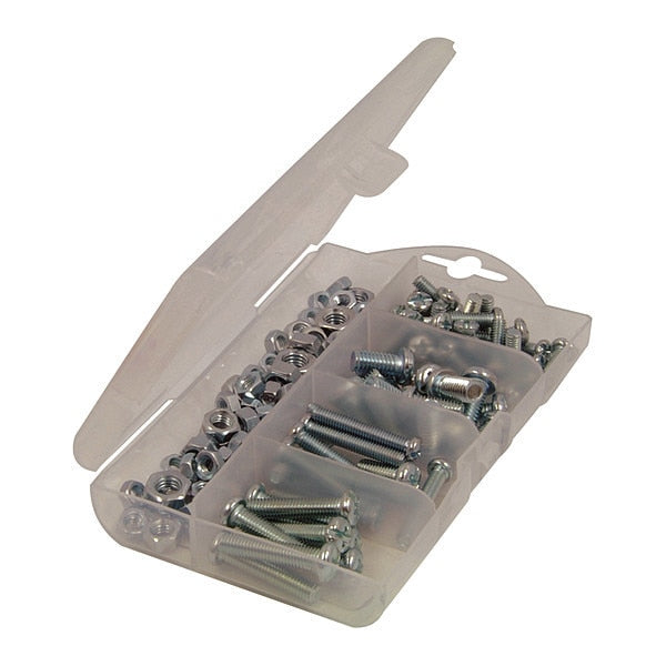 Machine Screw, Steel, Plain Finish