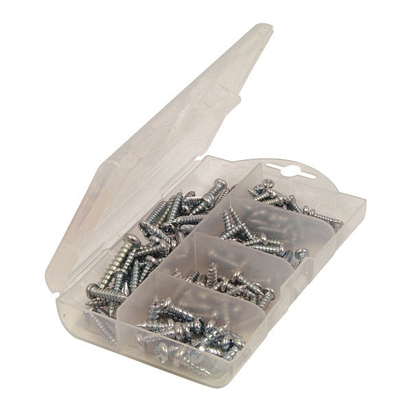 Sheet Metal Screw Kit, 135pcs