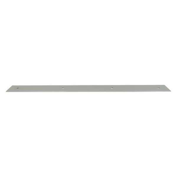 Chrome Finish Top Mud Flap Plate, 24