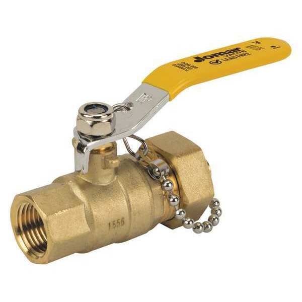 LF Brass Cap and Chain Valve, NPT, 1/2