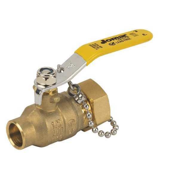 LF Brass Cap and Chain Valve, CXC, 1/2